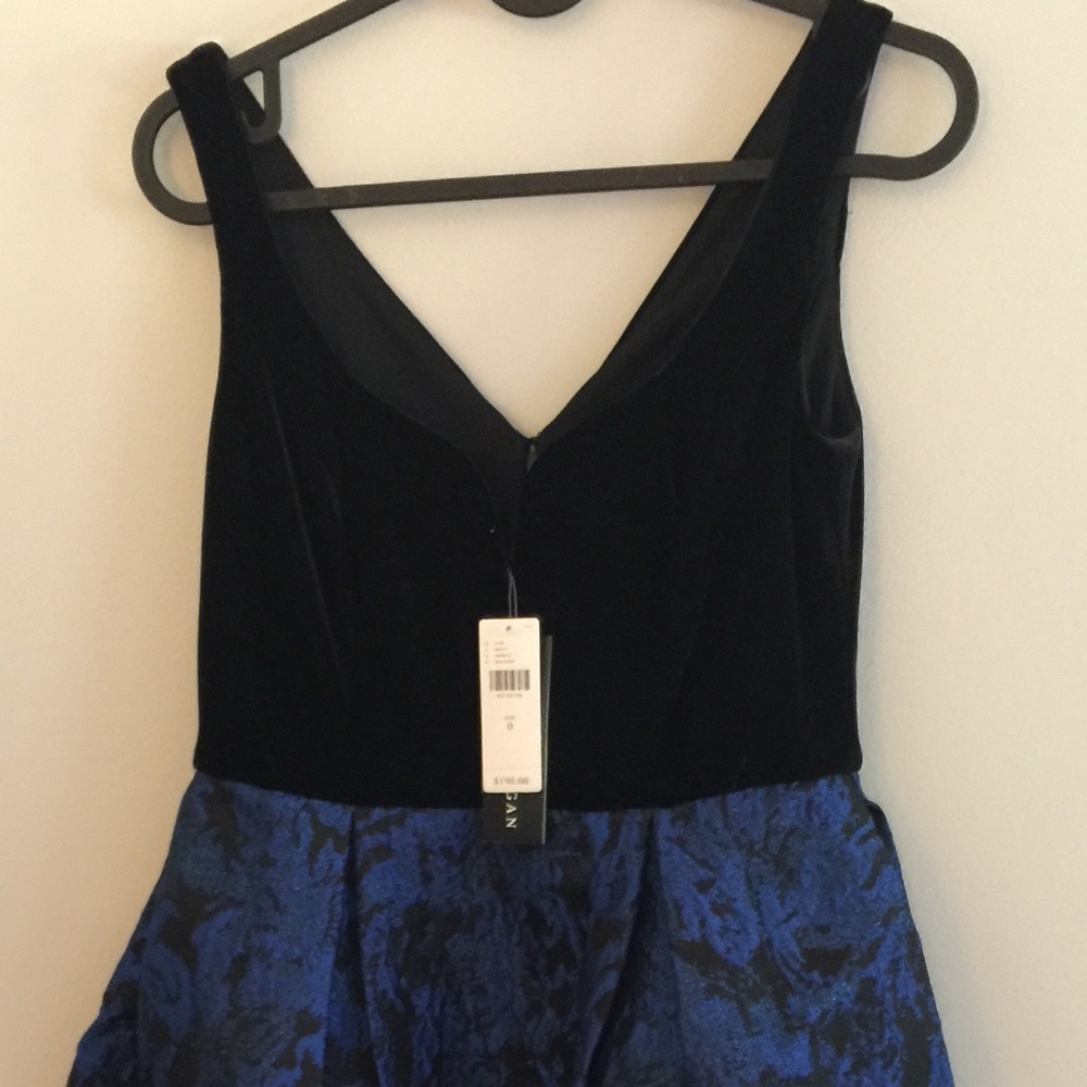 ANTHROPOLOGIE Velvet & Jacquard Dress size 0 new with tag - Picture 6 of 7